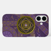 Coques Case-Mate iPhone Sagittarius Mandala Coque-Mate (Verso (horizontal))