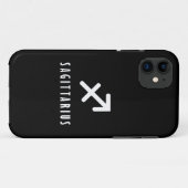 Coques Case-Mate iPhone Sagittarius signe zodiaque (Dos (Horizontal))