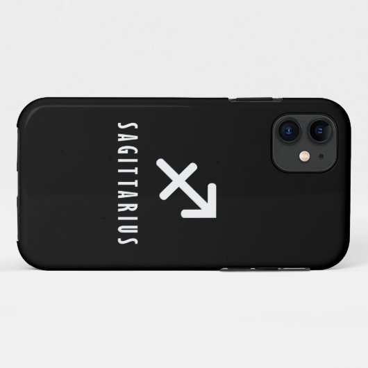 Coques Case-Mate iPhone Sagittarius signe zodiaque (Dos (Horizontal))