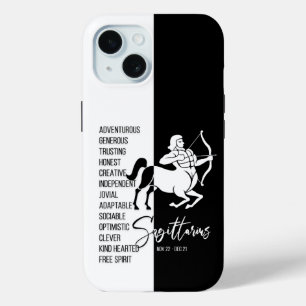 Coque Pour iPhone 15 Sagittarius signe zodiaque