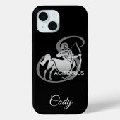 Coques Case-Mate iPhone Sagittarius ♐ - Symbole zodiaque (Verso)