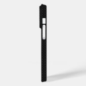 Coques Case-Mate iPhone Sagittarius Zodiac Connexion peau de serpent noir (Verso / Gauche)