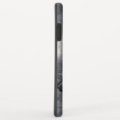 Coques Case-Mate iPhone Sagittarius Zodiac Dans Grunge Revêtement d'acier (Dos/Droite)