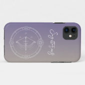Coques Case-Mate iPhone Sagittarius zodiaque horoscope étoile signe gradie (Dos (Horizontal))