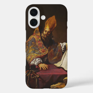 Coques iPhone 16 Saint Ambroise Père de l'Église catholique