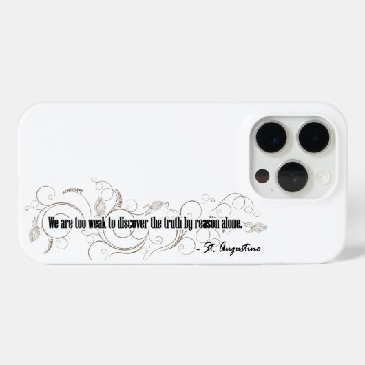 Coques Case-Mate iPhone Saint Augustine (Verso (horizontal))