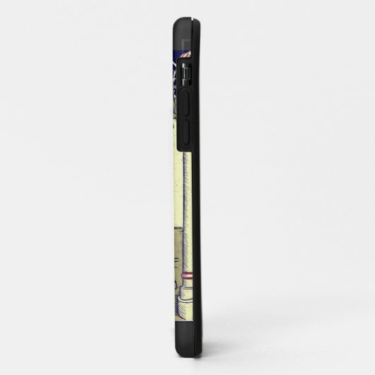 Coques Case-Mate iPhone Saint Benoît de Nursia Abbé du Monte Cassino (Dos/Gauche)