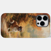 Coques Case-Mate iPhone Saint Bernard en automne Feuilles Automne automne  (Verso (horizontal))