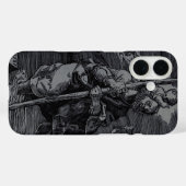 Coques Case-Mate iPhone Saint Christophe vénéré par les chrétiens (Verso (horizontal))