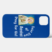 Coques Case-Mate iPhone Saint Clare Assisi (Verso (horizontal))