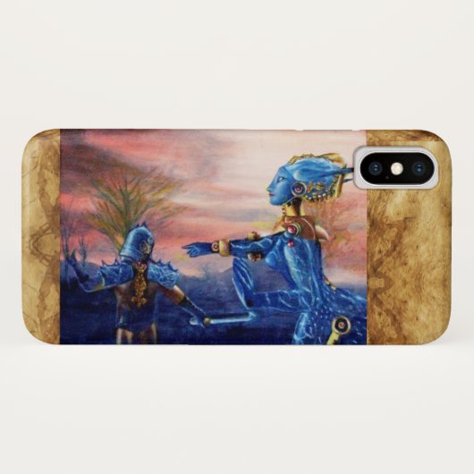 COQUES Case-Mate iPhone SAINT GEORGE ET ALIEN DRAGON (Dos (Horizontal))