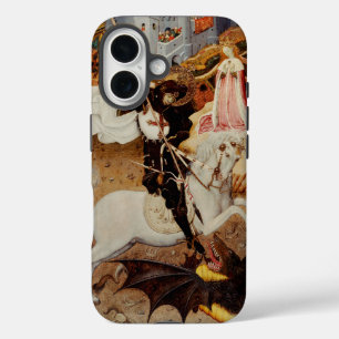 Coques iPhone 16 Saint Georges et le Dragon Grand Martyr