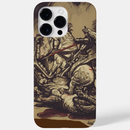 Coques Case-Mate iPhone Saint Georges et le Dragon Grand Martyr (Verso)