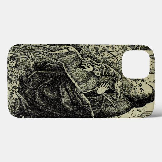 Coques Case-Mate iPhone Saint Giles the Hermit (Verso (horizontal))