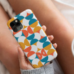 Coque Pour iPhone 14 Saint-Jacques demi-cercle rétro bleu orange jaune<br><div class="desc">Revenez dans le temps avec notre Coque demi-cercle rétro bleu, orange et jaune. Cet accessoire saisissant incarne l'esprit des années soixante avec ses couleurs vives et son motif imprimé audacieux. Le design du pétoncle ajoute une touche de fantaisie et de nostalgie, capturant l'essence du style rétro. Personnalisez le coque avec...</div>