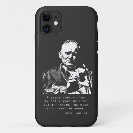 Coques Case-Mate iPhone Saint Jean-Paul II (Dos)
