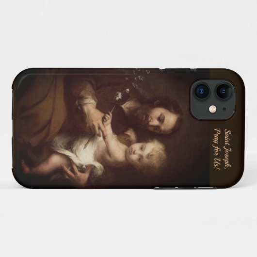 Coques Case-Mate iPhone Saint Joseph (Dos (Horizontal))