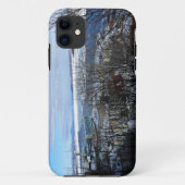 Coques Case-Mate iPhone Saint-Laurent en hiver, Québec, Canada (Dos)