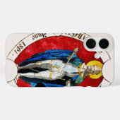 Coques Case-Mate iPhone Saint Louis IX de France Patron des Rois (Verso (horizontal))