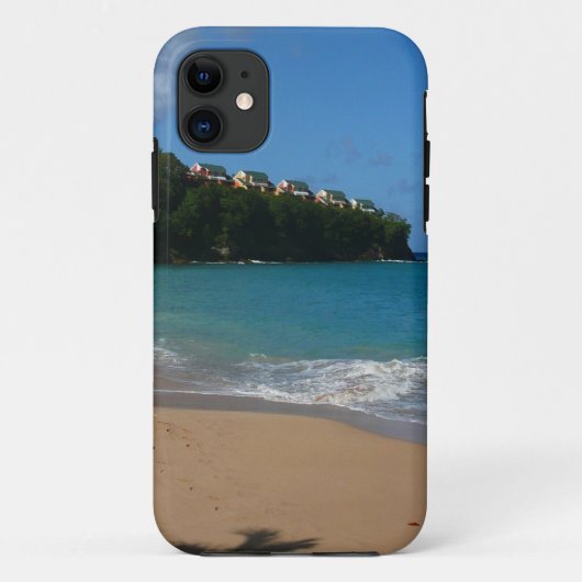 Coques Case-Mate iPhone Saint Lucia Beach Paysage tropical (Dos)