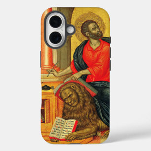 Coques iPhone 16 Saint Marc l'évangéliste icône orthodoxe