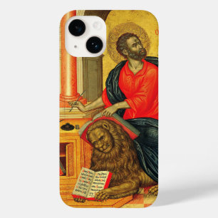 Coque Pour iPhone 14 Saint Marc l'icône évangélique orthodoxe