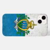 Coques Case-Mate iPhone Saint-Marin (Verso (horizontal))