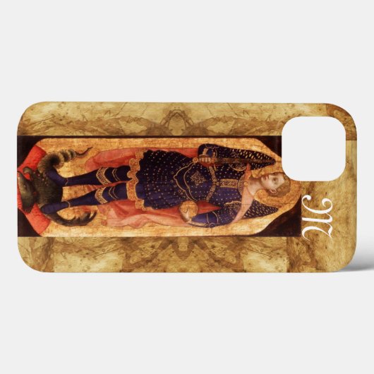 Coques Case-Mate iPhone SAINT MICHAEL ARCHANGEL AVEC monogramme DRAGON (Verso (horizontal))