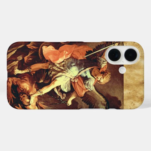 Coques Case-Mate iPhone Saint Michel l'Archange (Verso (horizontal))