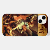 Coques Case-Mate iPhone Saint Michel le Monogramme de l'archange (Verso (horizontal))