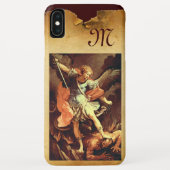 Coques Case-Mate iPhone Saint Michel le Monogramme de l'archange (Dos)