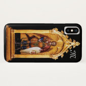 Coques Case-Mate iPhone Saint Michel le Monogramme de l'archange (Dos (Horizontal))