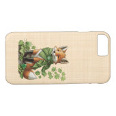 Coques Case-Mate iPhone Saint-Patrick - Renard chanceux et mignon (Dos (Horizontal))