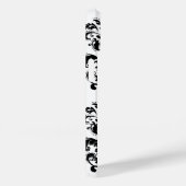 COQUES Case-Mate iPhone SAINT PATRICK'S DAY SHAMROCK BLACK WHITE DAMASK (Verso / Droite)