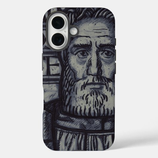 Coques Case-Mate iPhone Saint Paul l'Apôtre - Art sacré graphique moderne (Verso)