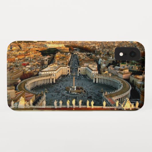 Coques Case-Mate iPhone Saint Pierre du Vatican Carré (Dos (Horizontal))