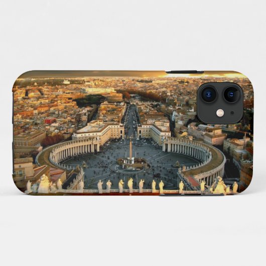 Coques Case-Mate iPhone Saint Pierre du Vatican Carré (Dos (Horizontal))