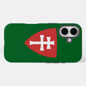 Coques Case-Mate iPhone saint stephen croix hongroise symbole hongrie roi (Verso (horizontal))