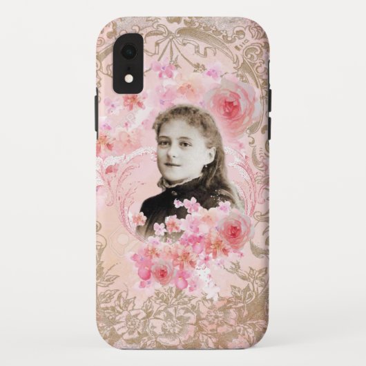 Coques Case-Mate iPhone Saint-Therese Roses Carmelite catholique (Dos)