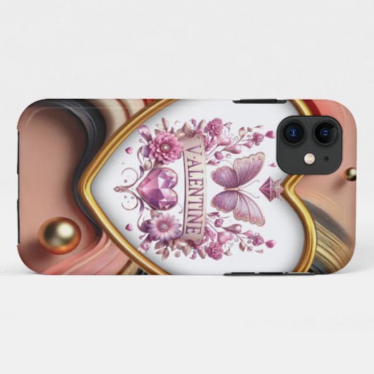 Coques Case-Mate iPhone Saint Valentin (Dos (Horizontal))