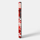 Coques Case-Mate iPhone Saint Valentin Amour Coeurs rouges (Verso / Gauche)