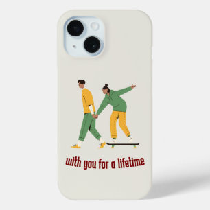 Coque Pour iPhone 15 Saint Valentin Couple