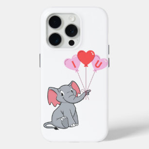 Coque iPhone 15 Pro Saint Valentin mignon Je t'aime coeur