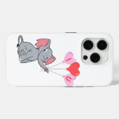Coques Case-Mate iPhone Saint Valentin mignon Je t'aime coeur (Verso (horizontal))