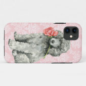 Coques Case-Mate iPhone Saint Valentin Rose Standard Poodle (Dos (Horizontal))