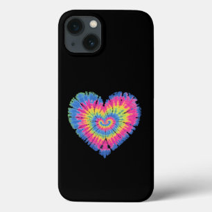 Case-Mate iPhone Case Saint-Valentin Tie-Dye Cœurs Colorés Jour