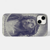 Coques Case-Mate iPhone Saint Visage de Jésus (Verso (horizontal))