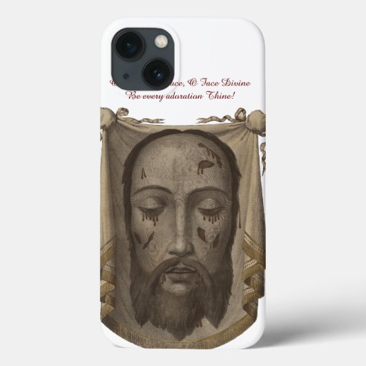 Coques Case-Mate iPhone Sainte Face de Jésus (Verso)