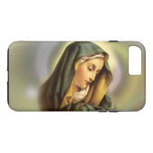 Coques Case-Mate iPhone Sainte Vierge Marie dans la prière (Dos (Horizontal))