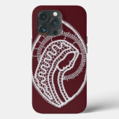 Coques Case-Mate iPhone Sainte Vierge Marie, dentelle (Verso)